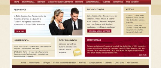 Versão antiga do site Versão antiga do site